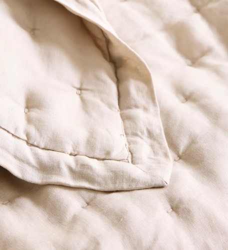 NWT! Quince Linen Sand Dream Quilt! King/ Cal King! (429) - Picture 5 of 11