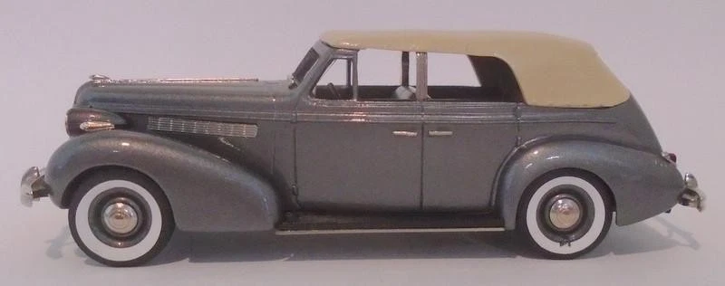 Brooklin Modelos Escala 1/43 BC015 - 1938 Buick 4 puertas Phaeton M-40C Homero Gris Foto 2 de 4