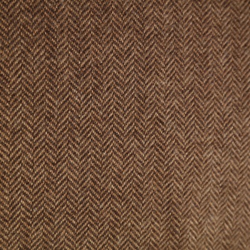 Mens Herringbone Tweed Jacket 42R US Size CCC Brown Sport Coat Blazer - Picture 7 of 13