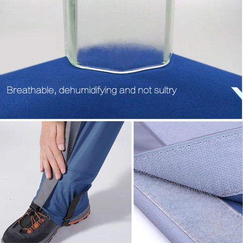 Ginocchiere da Neve Esterno Ghette Sci Escursionismo Arrampicata Protezione Gambe Alta Qualità - Foto 16 di 27