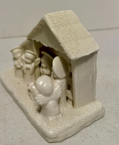 HERMOSO BELÉN DE CERÁMICA WORLD BAZAARS - BLANCO - 6" X 3" - Imagen 5 de 8