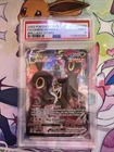 Umbreon VMAX TG23/TG30 Swsh09 Trainer Gallery Holo PSA 9