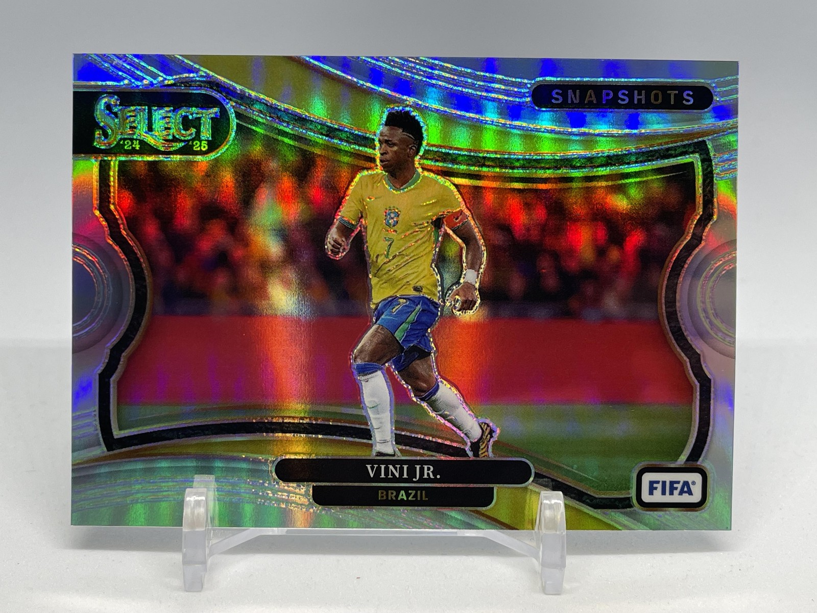 2024-25 Panini Select FIFA #13 Vini Jr. Snapshots Silver