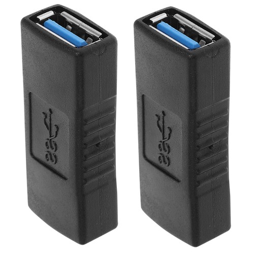 2 Pcs USB -Erweiterungsanschluss USB-zu-USB-Adapter USB-Koppler Buchse Auf - 第 8/12 張圖片