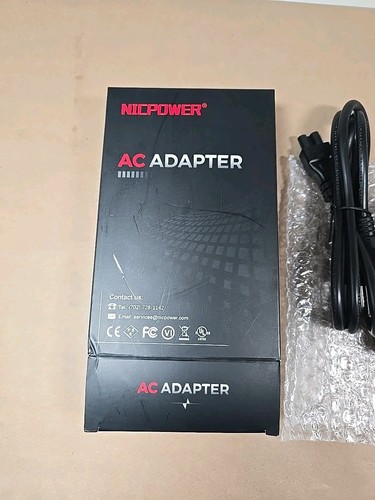 Nicpower AC Adapter Fits Lenovo ThinkPad X1 Charger, X1 Carbon, X1 Yoga, X1 Tab - Picture 10 of 12