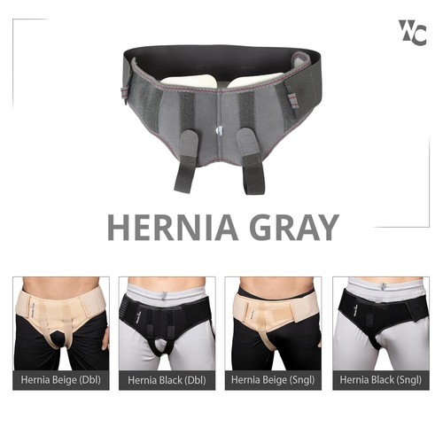 Inguinal Hernia Support post-surgery pain relief Truss Brace Compression pad 2 U - Picture 7 of 8