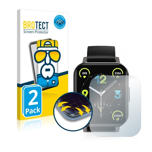 2x Protector Full-Cover for Levowatch Doitx Curved Screen Edge Protection Film