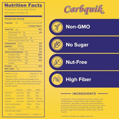 Carbquik Baking Mix (3 lb. box) - Picture 2 of 7
