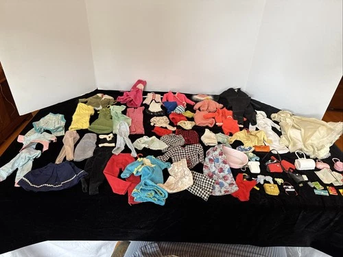 Vintage Mattel Doll Clothes and Accessories - Barbie Ken, Skipper +More 60s TLC