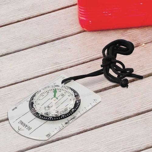 Multifunktions Lineal Kompass - Outdoor Kartenmaßstab Camping Wandern Survival - Kompass - Bild 3 von 20