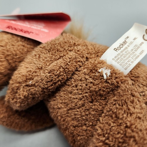Russ Berrie Rocker Il Cavallo Peluche Luv Animali Marrone Pony Beanbag 6" Imbottito *LEGGI - Foto 8 di 11