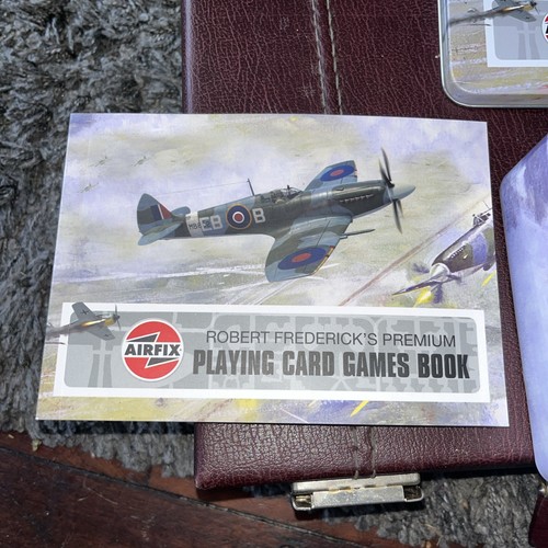 Airfix Playing Cards And Dice Set In Tin Box Cards and Dice Sealed - Picture 3 of 4