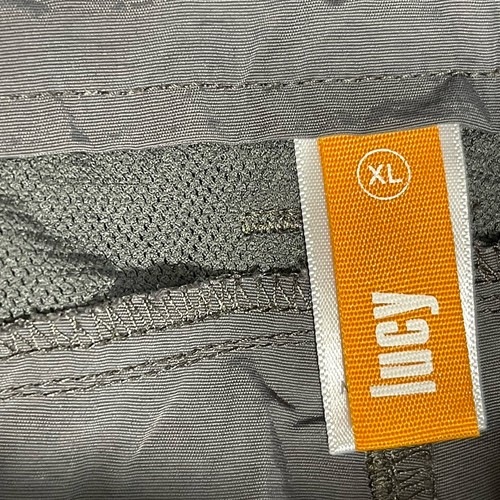 Lucy Hose Damen Größe XL wandelbar Nylon Zip Off Wandern grau M2 - Bild 4 von 5