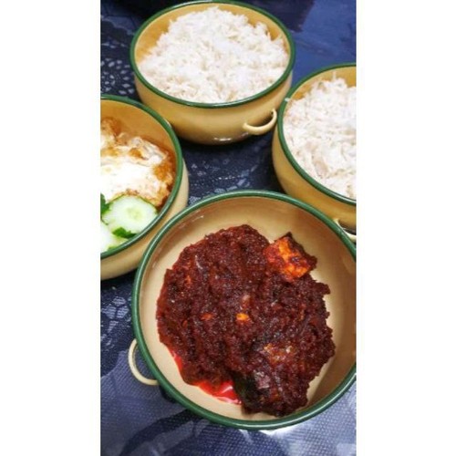 Bento Brotdose Edelstahl Emaille Tiffin Träger Thailand Behälter Lebensmittel - Bild 7 von 7