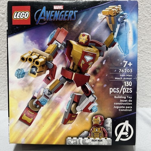 LEGO 76203 Marvel Avengers Iron Man Mech Rüstung Bausatz