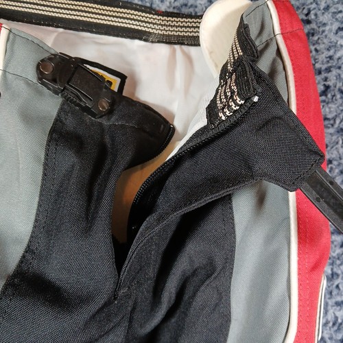 Fox Racing Pants Youth 26 Riding 180 Red/Black Dirt Bike BMX Waterproof Coated - Picture 11 of 17