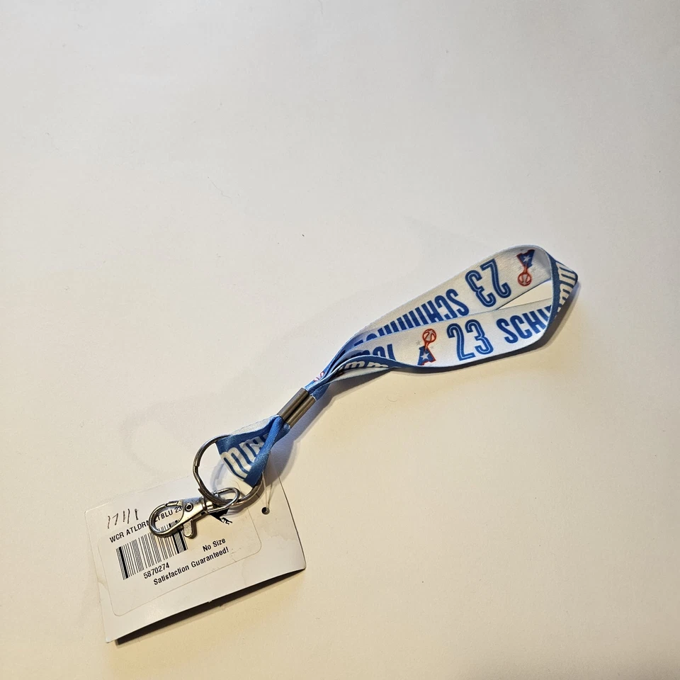 Atlanta Dream Shoni Schimmel WinCraft cordón azul claro con llavero Foto 2 de 2