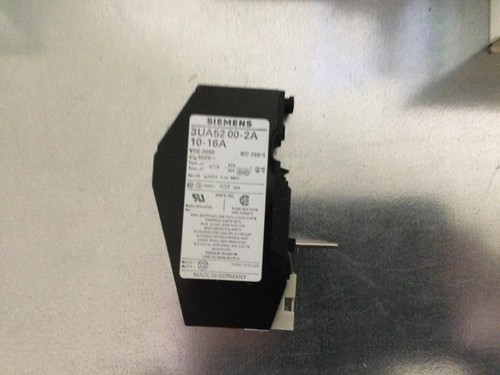 Siemens 3UA5200-2A Überlastrelais - Bild 2 von 3