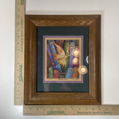 Randal Spangler Library Fairy IV Signed Print #31/200 Certificate of Originality - Picture 7 of 9