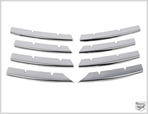 Calandre Chromé Prises D'air 8 pcs INOXY pour VW PASSAT B6 2005 à 2010 - Imagen 8 de 9