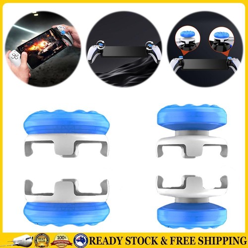 Gaming Joystick Extenders Thumb Grip Caps for PS5 Playstation Portal (Blue)