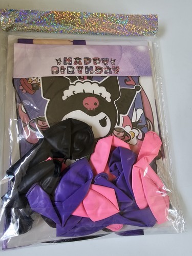 kuromi balloon 18 Piece Party Decoration Birthday Occasion - Picture 3 of 4
