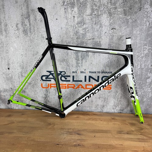 2015 Cannondale SuperSix EVO Hi-Mod 58cm Rim Brake Carbon Frameset 700c 1444g - 第 1/17 張圖片