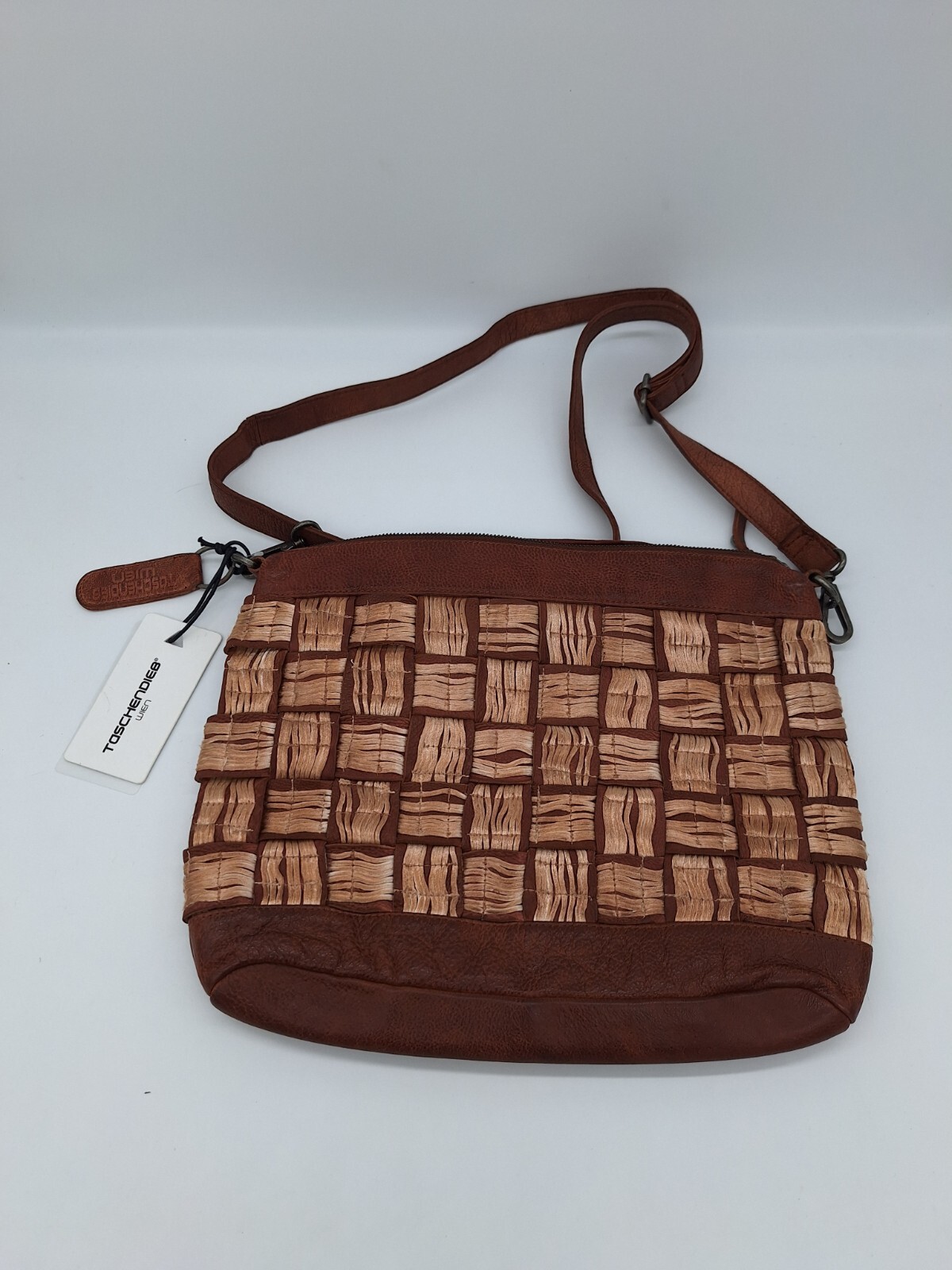 taschendieb wien Leder Umhängetasche
