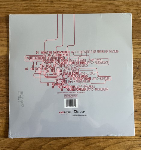 Jay Z The Blueprint 3 III Vol. 3 NEW SEALED Vinyl LP Hip Hop Rap Roc-a-fella - Picture 5 of 8