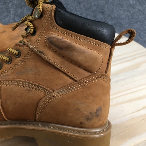 Wolverine Boots Womens 5.5 M Floorhand Insulated Combat Beige Ankle Top 221024 - Picture 8 of 20