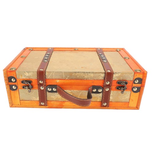 Retro Vintage Aufbewahrungsbox Deko Antik Koffer für Requisiten - Bild 4 von 12