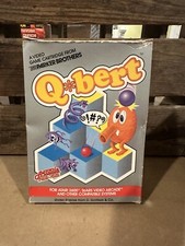 Qbert Atari 2600 with Box and Manual Untested