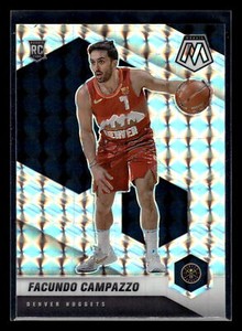 2020 Panini Mosaic #237 Facundo Campazzo Rookie Silver Prizm   Mint+ New