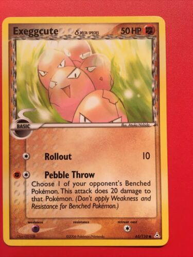 EXEGGCUTE 65/110 EX Delta species Pokemon Card 2006 NM - Picture 1 of 2