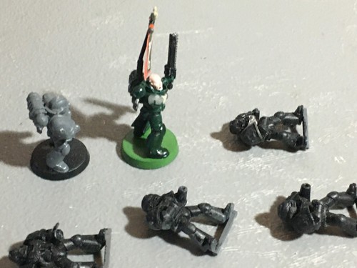 A21801 WARHAMMER 40K SPACE MARINES DARK ANGELS INCOMPLETE TACTICAL 6 PK GW - 第 9/19 張圖片
