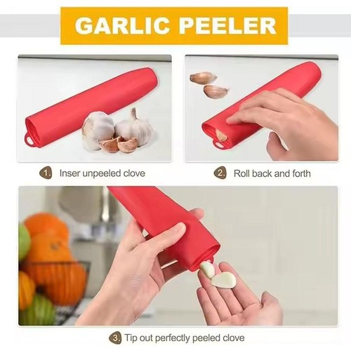 Silicone garlic peeler kitchen tool New V8K9 - Picture 16 of 20