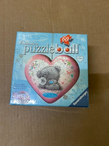 Ravensburger Me To You Teddybear 60 Piece Treasure Heart Puzzle Ball (NEW)