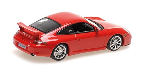 Porsche 911 GT3 2003 Minichamps 400062027 voiture de sport miniature rouge 1/43