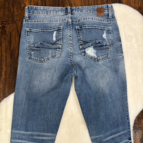 BKE Denim Payton Skinny Jeans 29 Light Wash Mid-Rise Stretch Women's - Picture 5 of 12