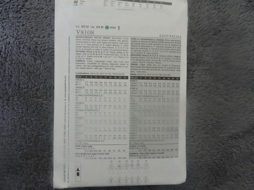 Misses clothing patterns-size listed - 6-10 & 6-12 You Pick - - Picture 28 of 70