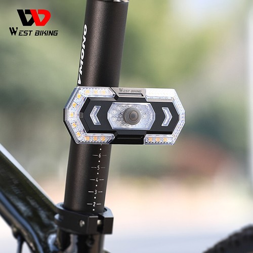 Funk Fernbedienung Blinker Fahrrad Rücklicht USB Fahrrad Richtlicht - Bild 3 von 16