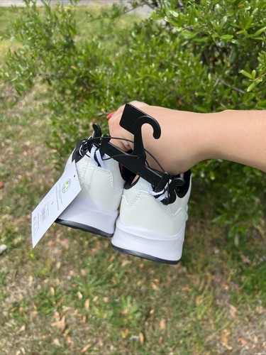 NEW Athletic Works White Mesh Joggers Athletic Shoes Sneakers Boys Size 3 - Picture 13 of 13