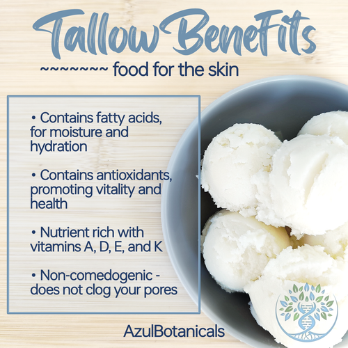 Anti-aging GHK-Cu Copper Peptide, Methylene Blue infused Whipped Tallow Balm - Picture 18 of 28