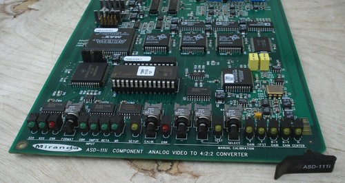 Miranda Imaging ASD-111i Component Video To 4:2:2 Converter Card Symphonie - Picture 2 of 3