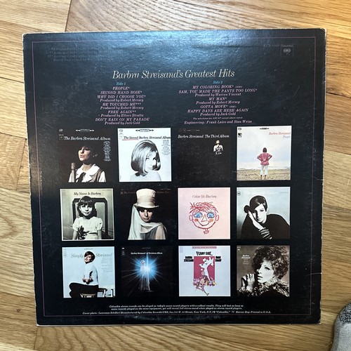 Barbra Streisand Album Lot - Greatest Hits/ Guilty (Near Mint) - Picture 3 of 12