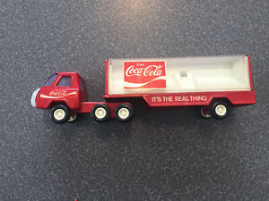 coca cola toy semi truck
