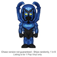Funko Pop Movies Blue Beetle Vinyl Soda with Chase Glow in the Dark Ages 3+