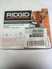 RIDGID R2401 1.5 HP 5.5A Corded Compact Router - Orange