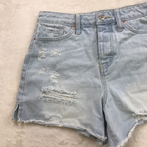 YMI Jean Shorts Womens Size 3/26 Blue Denim Cut-Off Frayed Distressed #3139 - Picture 2 of 12