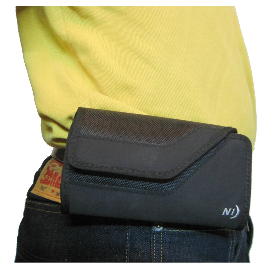 Phone Pouch For Galaxy A52 / A51 Otterbox Holster Belt Clip Sideways ( NI) Case - Image 3 of 4